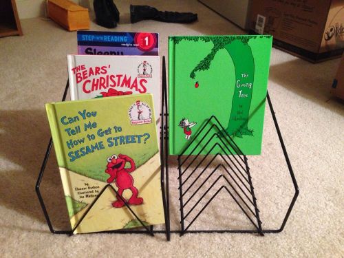 Wire counter literature book display rack for sale