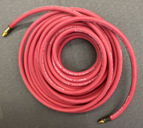 Air hose - 3/8&#034; x 50&#039; preassembled red pressure hose - 200 psi for sale