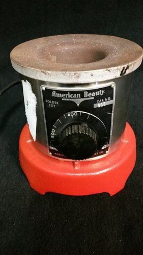 American beauty general purpose solder pot #300 for sale