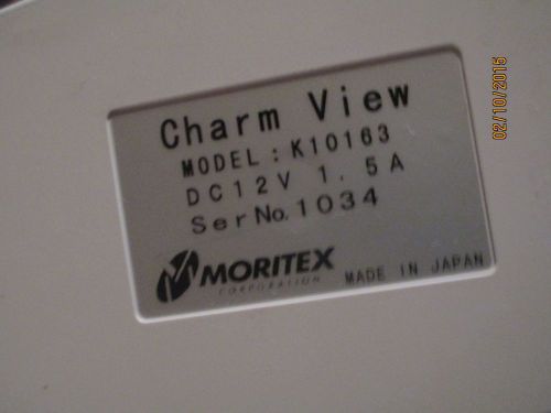 Charm View MORITEX CORPORATION  K10163 sn: 1034 50XPACV719 High Res Imaging