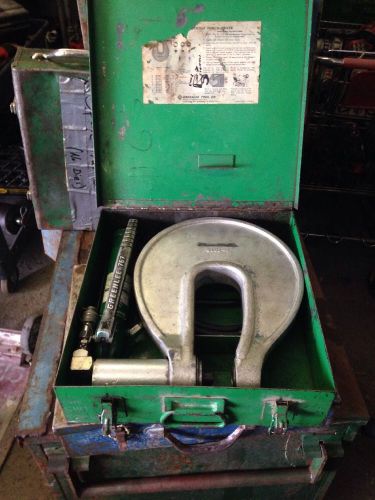 Greenlee One Shot Hydraulic Knockout Punch Driver 767 Pump C Frame 1731 # 5
