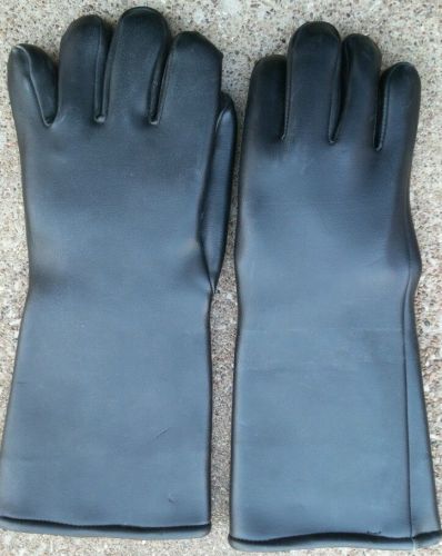 Vintage 1960s halsey x-ray lead-lined gloves radiation protection brooklyn, ny for sale