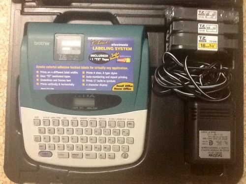 Brother P-Touch PT-1700 Label Printer-Electronic Labeling System Maker &amp; Case
