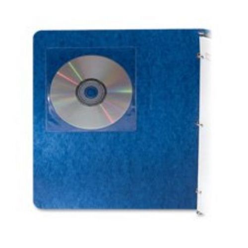 Fellowes IncSelf-Adhesive CD Holders  Transparent  5/PK