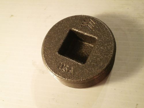 Qty = 9: threaded plug v12, 2 1/4&#034;, 7/8&#034; thick for sale