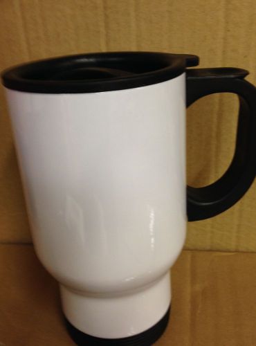 Lot of 30 14oz To Go White Sublimation Printing Coffee Cup