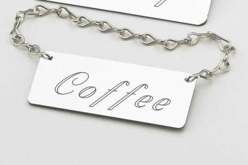 Cal-Mil Classic Urn Chain Coffee Sign