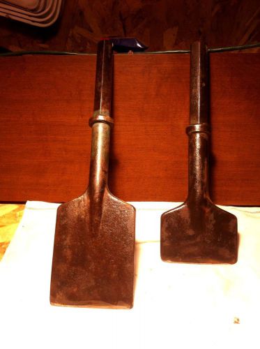 Jack hammer clayl/ asphalt spade 1 x 1/8 hex 5 inch wide for sale