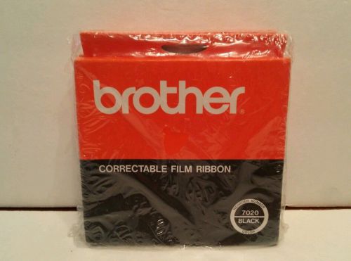 Genuine Brother Correctable Film Ribbon 7020 Black 3 Pack