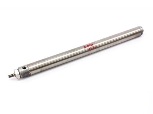 Bimba Pneumatic Cylinder Actuator 30cm (12.25&#034;) Stroke 1/16&#034; FNPT SSRD-0912-D