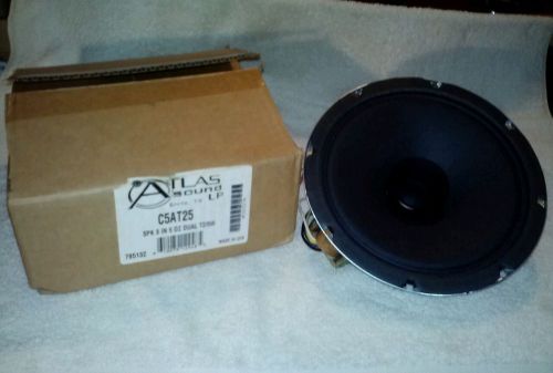 Atlas Sound C5AT25 8 Inch Speaker in 5 OZ Dual 5W