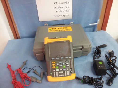 Fluke 196 digital scopetemter scope meter calibration for sale