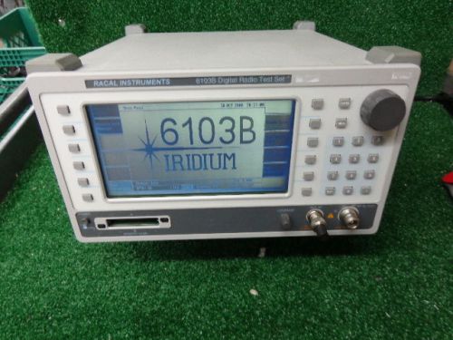 Racal Instruments IRIDIUM 6103B digital Radio test set &#034;good physical condition&#034;
