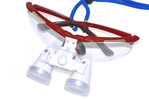 Dental Binocular Loupes 3.5X420 Optical Glass Loupe for head light LED popular