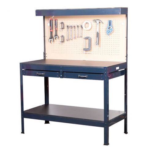 Multipurpose Workbench with Cabinet Light