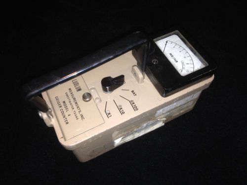 Ludlum Model 4 Geiger Counter,radiation Detector,V A Hospital,Prepper,Instrument