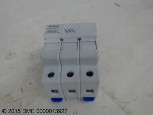 Gould   uscc3 ultrasafe fuse block 3 pole 30 amps @ 600 vac for sale