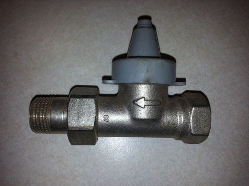 3/4&#034;  1/2&#034; NPT Straight Valve New