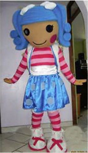 New lalaloopsy girl mascot costume fancy dress adult suit size r66 for sale