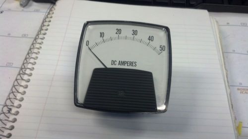 Modutec 0-50 DC ammeter