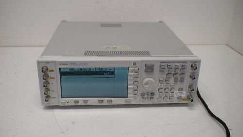 Agilent E4438C 250 kHz-6 GHz ESG-DP RF Signal Generator op:5/403/506/601/UNB/UNJ