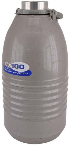 Taylor-wharton cx100 cryogenic dewar liquid nitrogen ln2 storage canister no lid for sale
