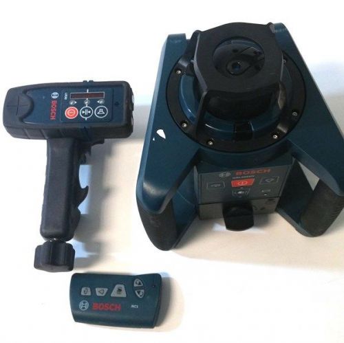 Bosch GRL250HV Dual Axis Self-Leveling Rotary Laser Level + LR30 Receiver