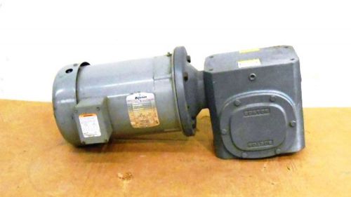 Boston lutf-b brake motor f732-20-b9-g right angle worm gear reducer for sale