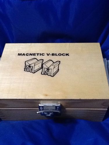 MAGNETIC V BLOCK - VEE BLOCK 4&#034; x 3&#034; PR (MVB/4P)