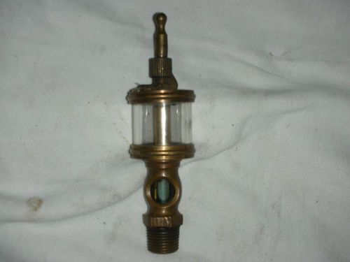 Sherwood Heavy Brass Drip Oiler for Hit &amp; Miss Gas Engine 99 CENT