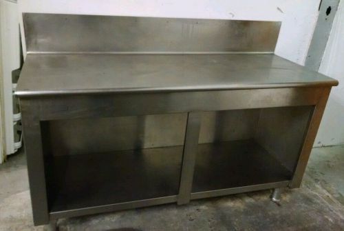 Commercial Stainless Steel Kitchen Prep Table