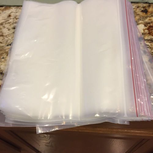 72 Anti Tarnish Zip Lock Bags 12&#034; Wide X 9&#034; Tall  Protects Silver And Gold