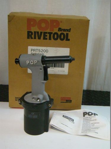 Pop brand rivetool air hydraulic rivit 70/100psi prt5200 for sale