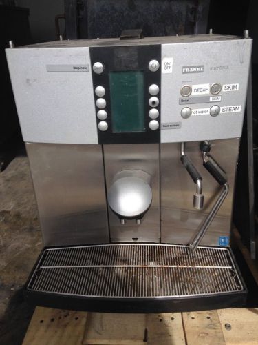 Franke Sinfonia Espresso Machine,and milk refrigerator, not working for parts