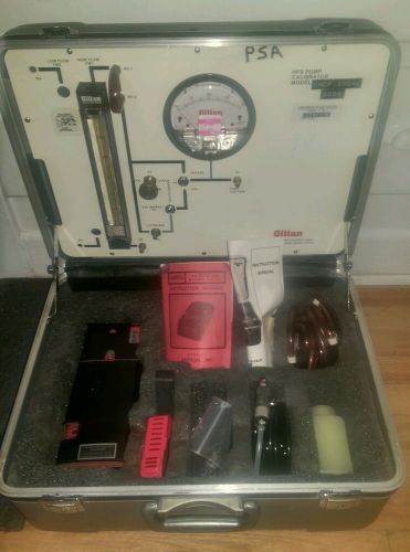 Gilian hfs pump calibrator hcp 300h + gastech gx-82 alarm for sale