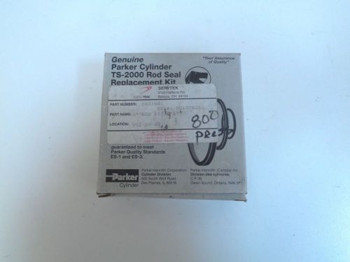 Parker rk2hlts301 tuff-seal cylinder rod seal replacement kit - nos - free ship for sale