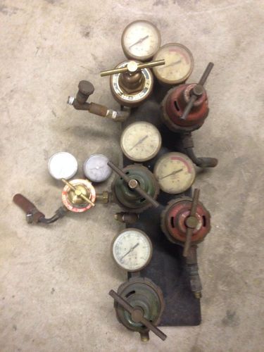 Cutting torch regulator oxygen acetylene cutting table miller lincoln harris for sale