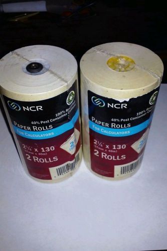 Paper rolls for calculators