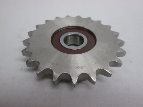 New tsubaki ss40b21 be-01103 chain single row 17mm bore idler sprocket d264629 for sale