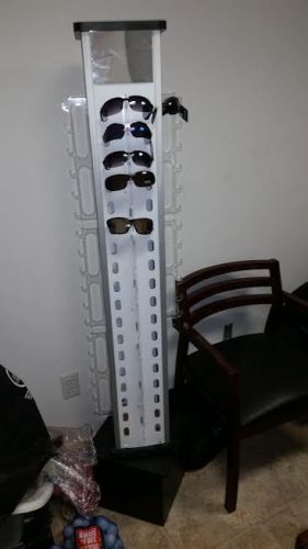 Sunglasses Racks Display Stand Case Pentagon Spinning Rack Holds 72 Pair