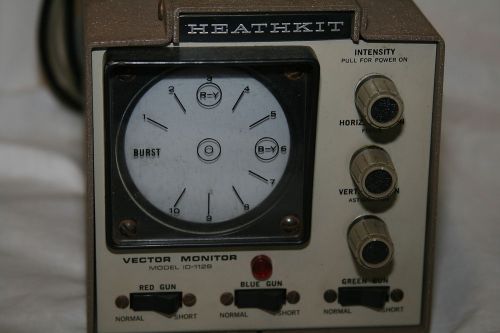 Vintage Heathkit Vector Monitor Oscilloscope 10-1128