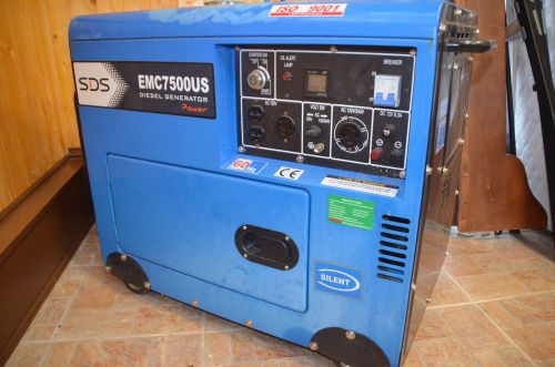 7500 diesel generator for sale