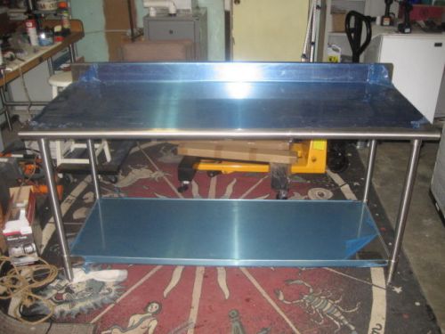 Eagle stainless steel work table 30&#034; x 72&#034; - brand new!! for sale