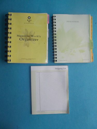 Franklin Covey Size 3 Clutch Pages (4 1/8 x 5 1/2) Spiral Bound Slide in.