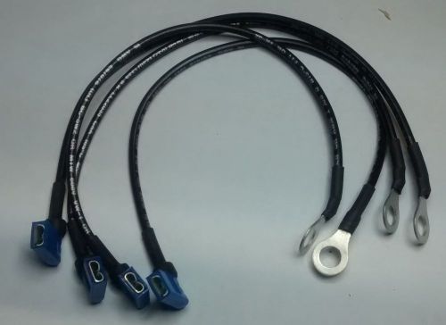 10” cable with ring terminal and female quick disconnect   … lot of 4 for sale