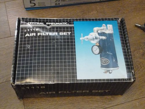 Air Control Unit Filter Set Central Pneumatic # 1118