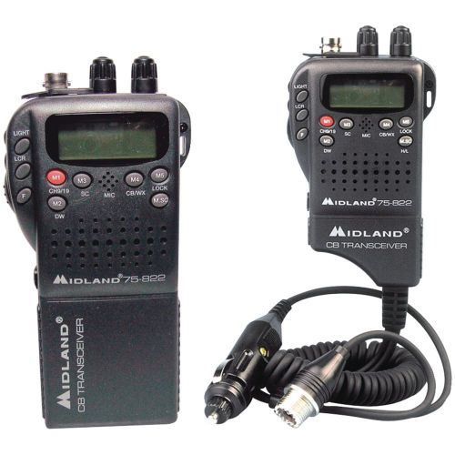 Midland Handheld 40-channel Cb Radio With Weather And All-hazard Monitor &amp; M