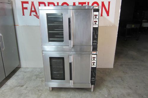 HOBART HEC60D CONVECTION OVEN DOUBLE STACK FULL SIZE CONVECTION  OVEN