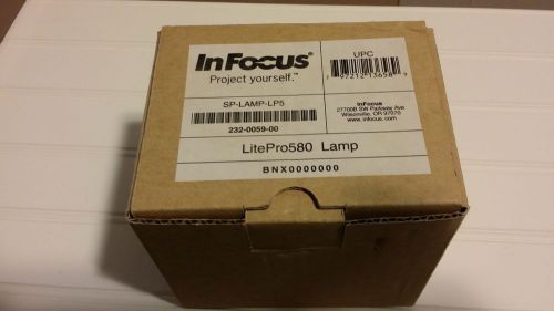 InFocus Ststems LitePro580 Replacement Projector Lamp SP-LAMP-LP5