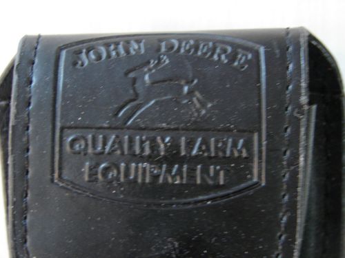 John deere leather pouch-tape measure?? for sale